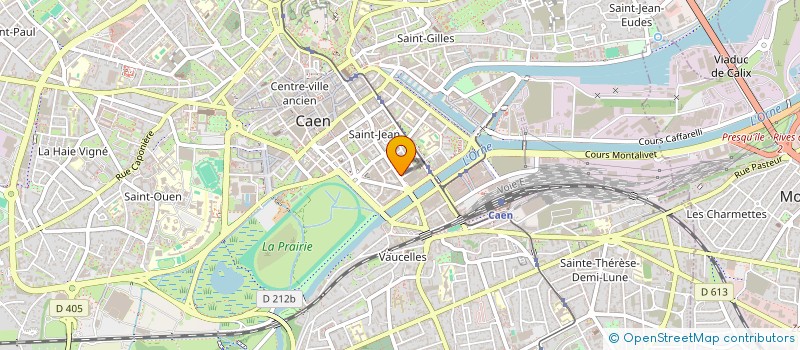 localisation de l'entreprise AMALIA à CAEN