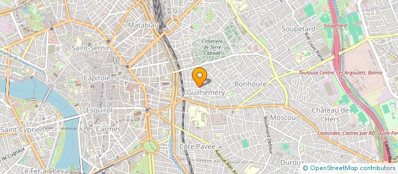 localisation de l'entreprise AMALIE à TOULOUSE