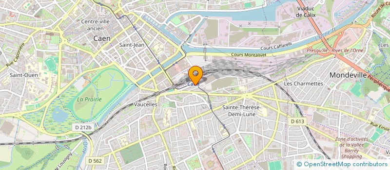 localisation de l'entreprise AMALIM à CAEN