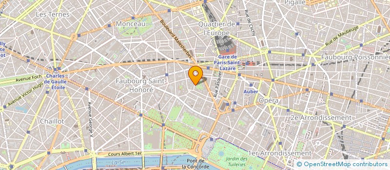 localisation de l'entreprise AMALINE COURTAGE  PARIS