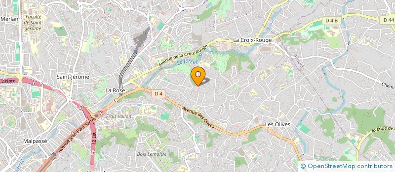 localisation de l'entreprise AMALIYA à MARSEILLE