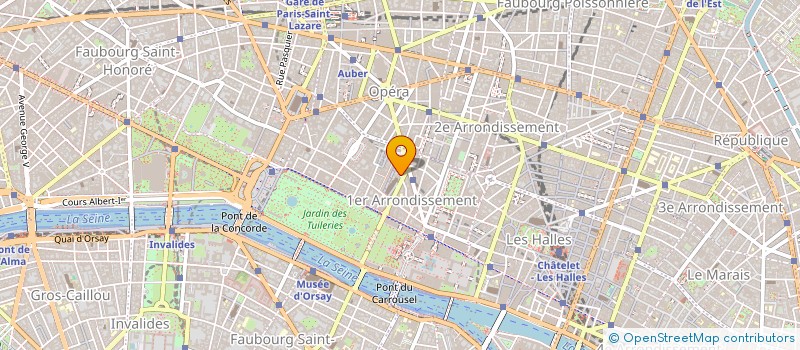 localisation de l'entreprise AMALO à PARIS