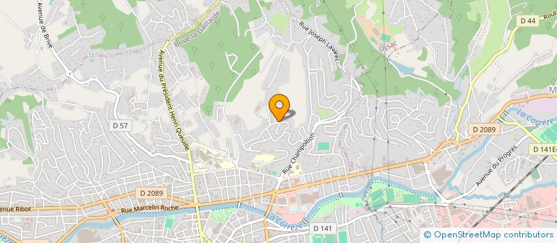 localisation de l'entreprise AMALO  BRIVE-LA-GAILLARDE