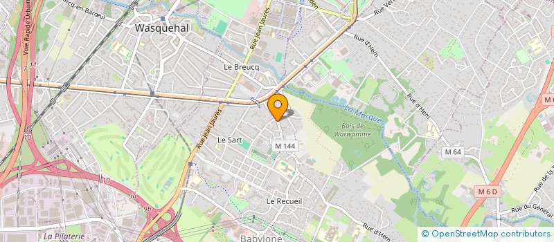 localisation de l'entreprise AMALOG à VILLENEUVE-D'ASCQ