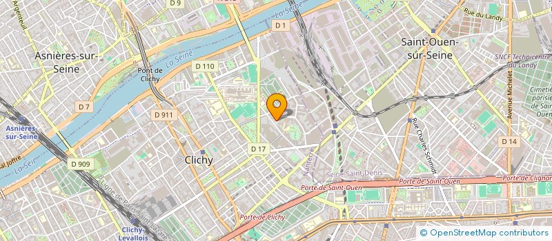 localisation de l'entreprise AMALOGIC à CLICHY