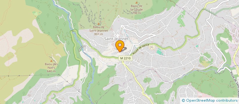 localisation de l'entreprise AMALOU  SAINT-JEANNET