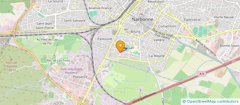 localisation de l'entreprise AMALOU à NARBONNE