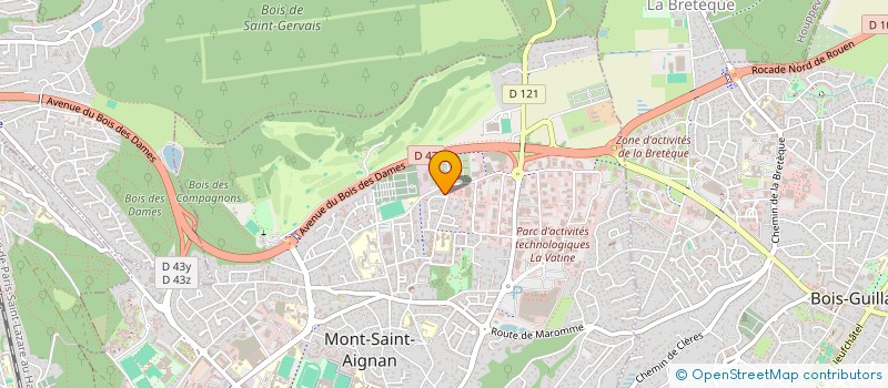 localisation de l'entreprise AMALRA  MONT-SAINT-AIGNAN