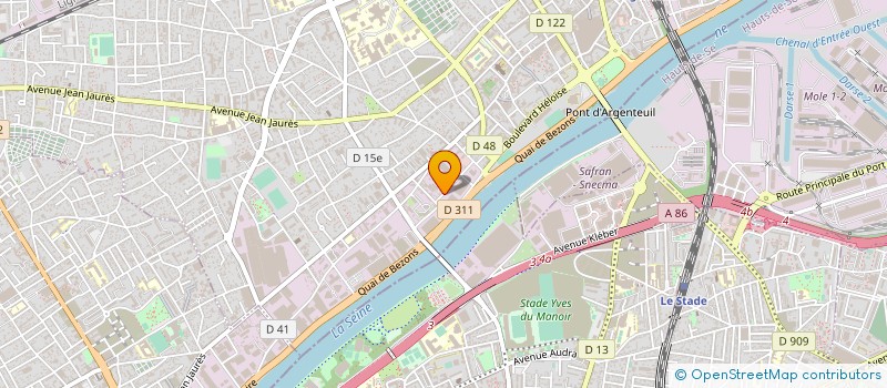 localisation de l'entreprise AMALRIC à COLOMBES