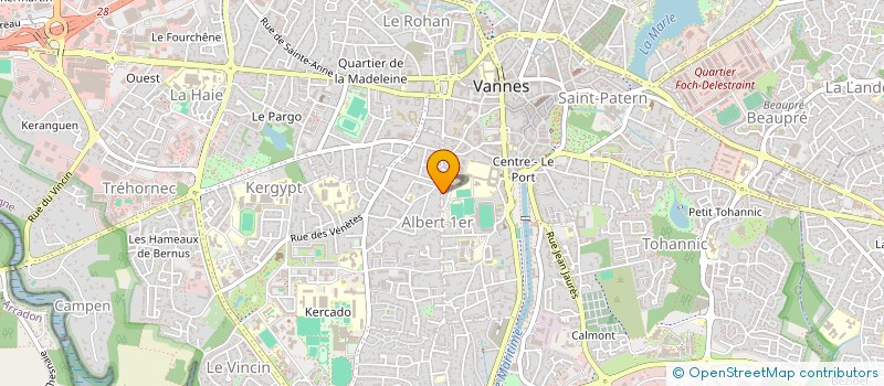 localisation de l'entreprise AMALTEA NEWCO 2 à VANNES