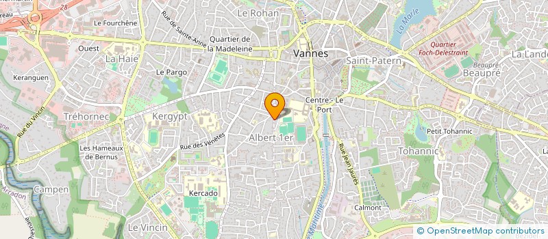 localisation de l'entreprise AMALTEA NEWCO 3 à VANNES