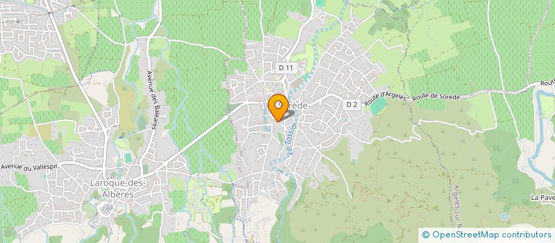 localisation de l'entreprise AMALTHEE  SOREDE