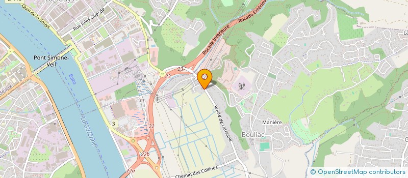 localisation de l'entreprise AMALTINA  BOULIAC