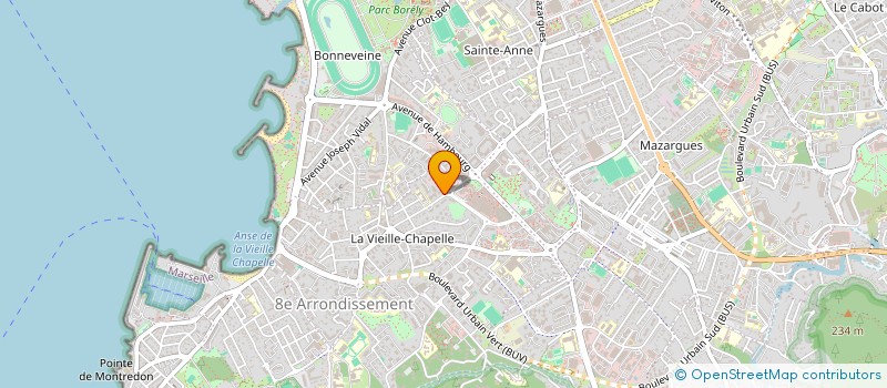 localisation de l'entreprise AMALUMI à MARSEILLE