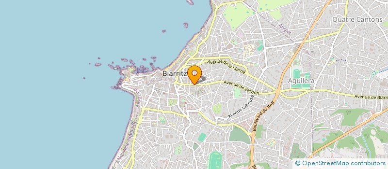localisation de l'entreprise AMALY à BIARRITZ