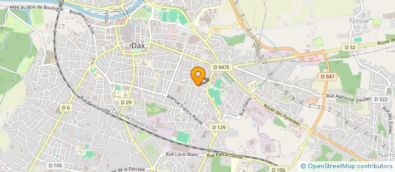 localisation de l'entreprise AMALYA  DAX