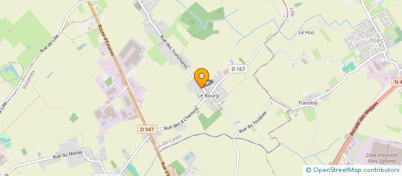 localisation de l'entreprise AMAM  LORGIES