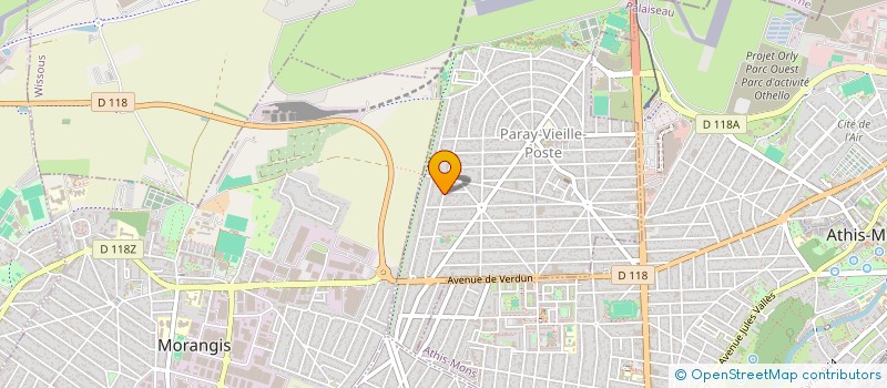 localisation de l'entreprise AMAM LEASING à PARAY-VIEILLE-POSTE