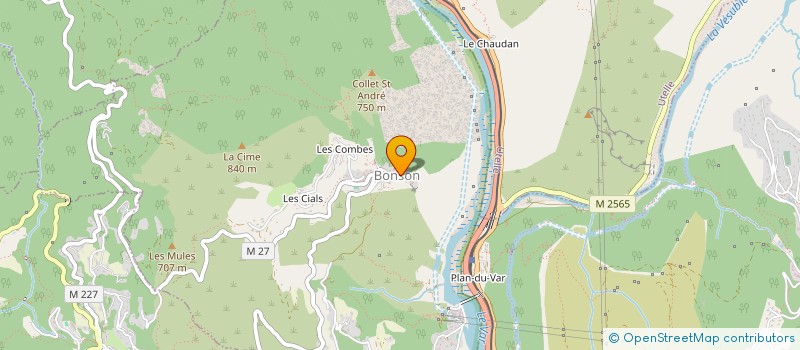 localisation de l'entreprise AMAM RESIDENCE  BONSON