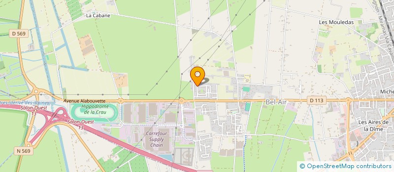 localisation de l'entreprise AMAMA  SALON-DE-PROVENCE