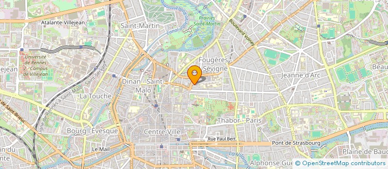 localisation de l'entreprise AMAMAT  RENNES