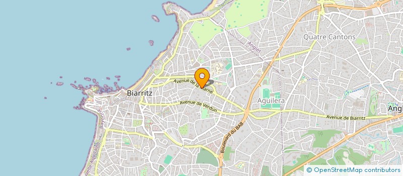 localisation de l'entreprise AMAMI à BIARRITZ