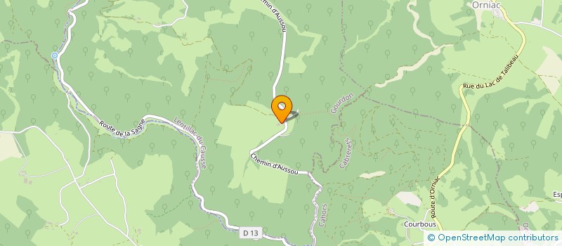 localisation de l'entreprise AMAN  LENTILLAC-DU-CAUSSE