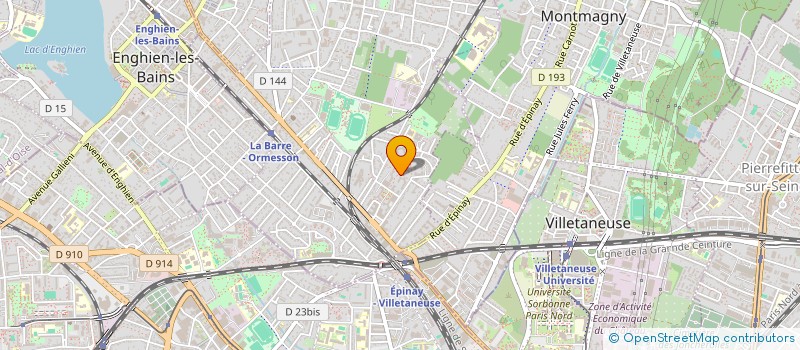 localisation de l'entreprise AMAN  DEUIL-LA-BARRE