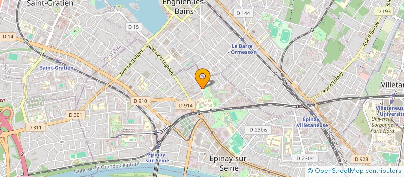localisation de l'entreprise AMAN à EPINAY-SUR-SEINE