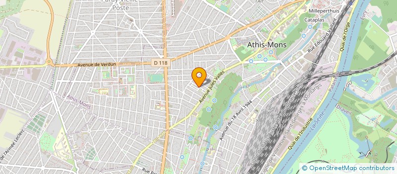 localisation de l'entreprise AMAN à ATHIS-MONS