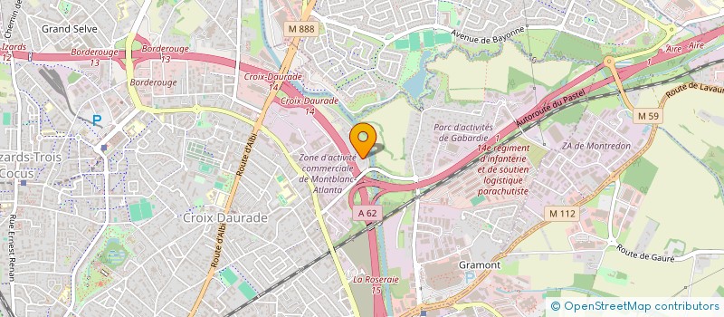 localisation de l'entreprise AMAN CREATION  TOULOUSE