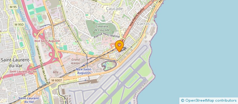 localisation de l'entreprise AMANA à NICE