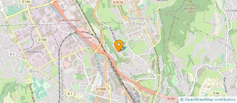 localisation de l'entreprise AMANA INVEST  CHAMBERY