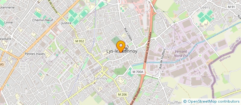 localisation de l'entreprise AMANA REGION NORD  LYS-LEZ-LANNOY