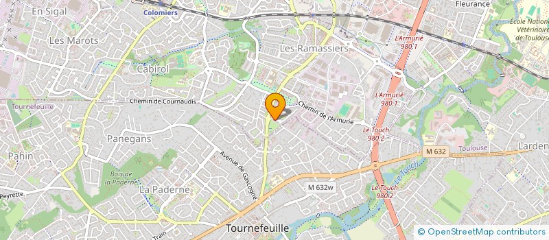 localisation de l'entreprise AMANA RIE à COLOMIERS