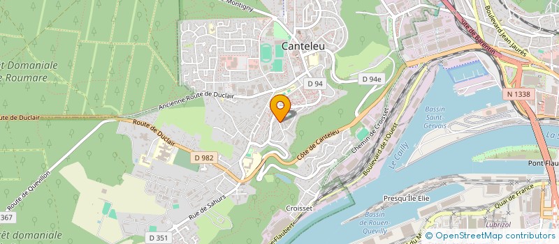 localisation de l'entreprise AMANA SARL à CANTELEU