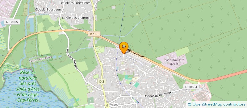 localisation de l'entreprise AMANAH ASSURANCES ET SERVICES  ARES