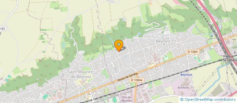 localisation de l'entreprise AMANAIS à BEYNOST