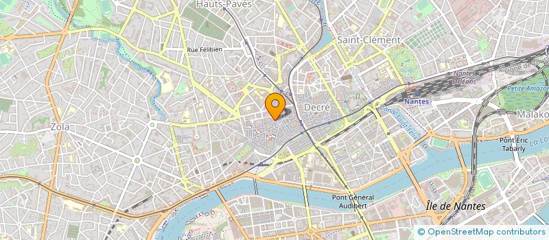 localisation de l'entreprise AMANAN SARL à NANTES