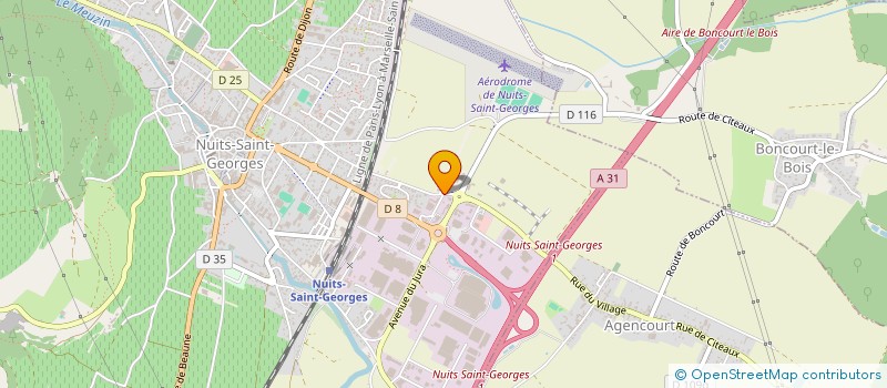 localisation de l'entreprise AMANCE à NUITS-SAINT-GEORGES