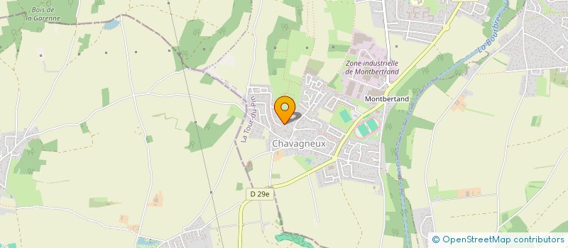 localisation de l'entreprise AMAND EVENT  CHARVIEU-CHAVAGNEUX