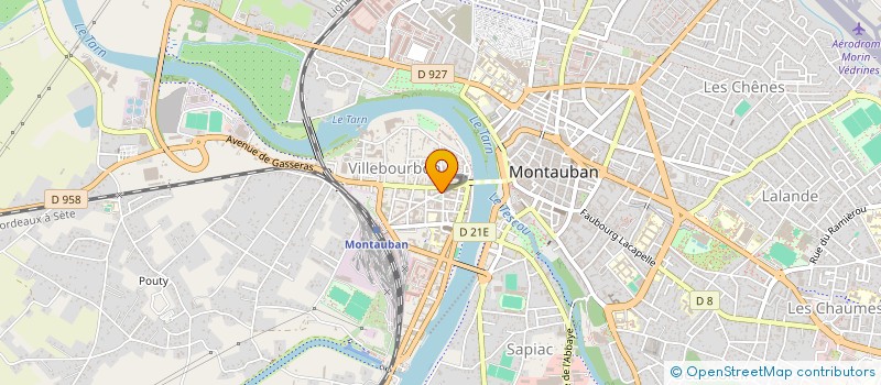 localisation de l'entreprise AMAND'HONEY à MONTAUBAN
