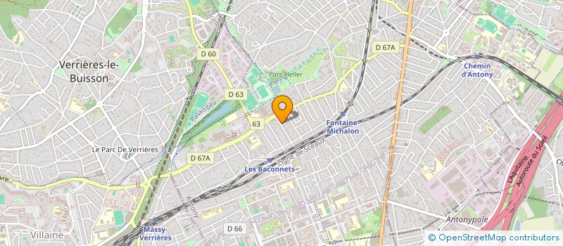 localisation de l'entreprise AMAND PASCAL & AMAND PHILIPPE SARL à ANTONY