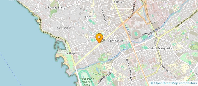localisation de l'entreprise AMANDA à MARSEILLE
