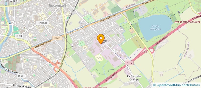 localisation de l'entreprise AMANDA EVENTS  TETEGHEM-COUDEKERQUE-VILLAGE