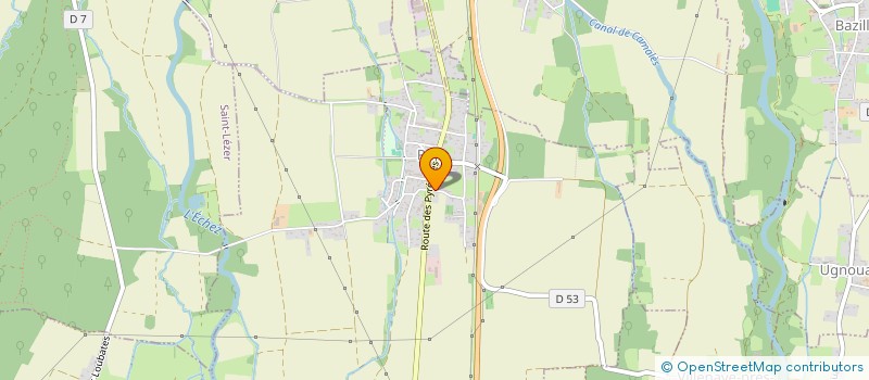 localisation de l'entreprise AMANDA MAGNUSEN ARCHITECTE  PUJO