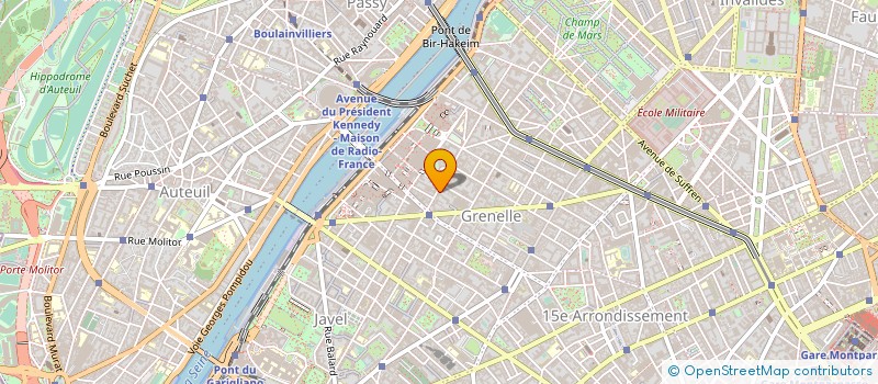 localisation de l'entreprise AMANDE à PARIS