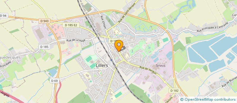 localisation de l'entreprise AMANDE ET CHOCOLAT à LILLERS