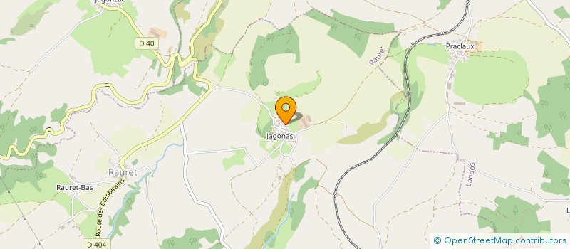 localisation de l'entreprise AMANDEL  RAURET