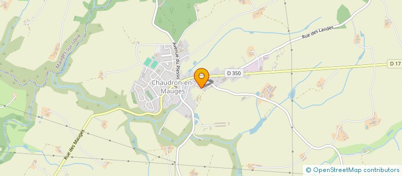 localisation de l'entreprise AMANDIER  MAUGES-SUR-LOIRE